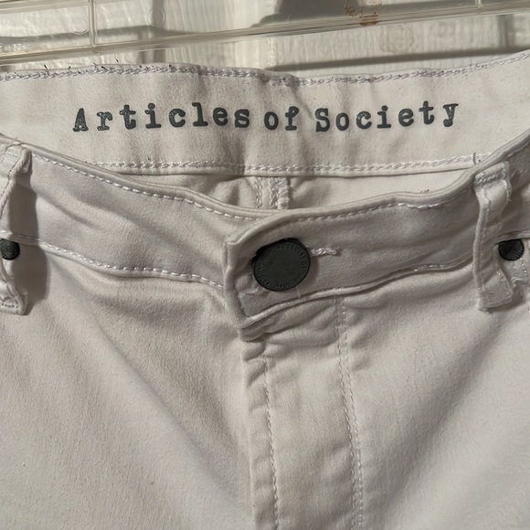 Articles of Society Distresses Frayed Hem Skinny Jean - Size 31 - Picture 4 of 7